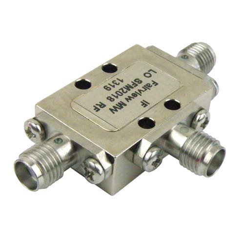 SMA Mixer From 2 GHz to 18 GHz With an IF Range From 2 GHz to 18 GHz And LO Power of +10 dBm