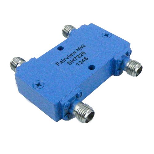 SMA 90 Degree Hybrid Coupler From 4 GHz to 26.5 GHz Rated To 20 Watts