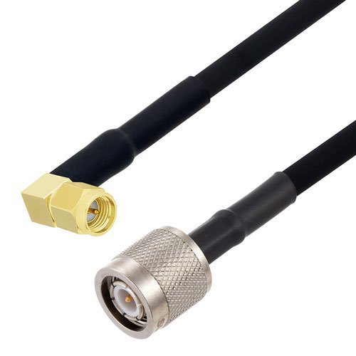 RA SMA Male To TNC Male Cable RG 223 Coax With Heat Shrink