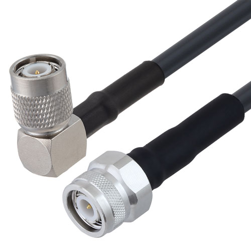 Low Loss Tnc Male To Ra Tnc Male Cable Lmr Uf Coax With Lf Solder