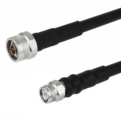 N Male To TNC Male Cable LMR 400 UF Coax In 12 Inch With Times