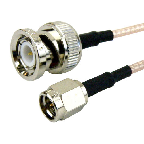 Sma Male Plug To Bnc Male Plug Cable M Rg Coax Up To Ghz