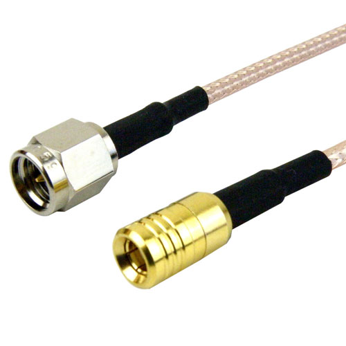 SMA Male To SMB Plug Cable RG 316 Coax In 6 Inch