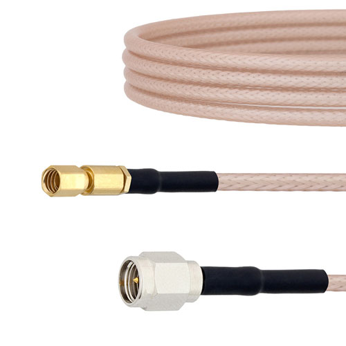 SMA Male To SSMC Plug Cable RG 316 Coax In 24 Inch