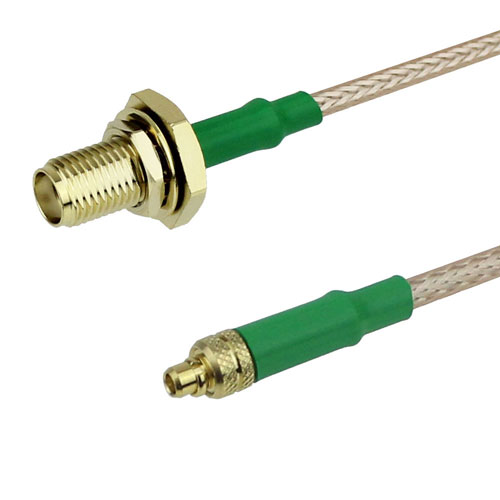 MMCX Plug To SMA Female Bulkhead Cable RG 316 Coax In 48 Inch With LF