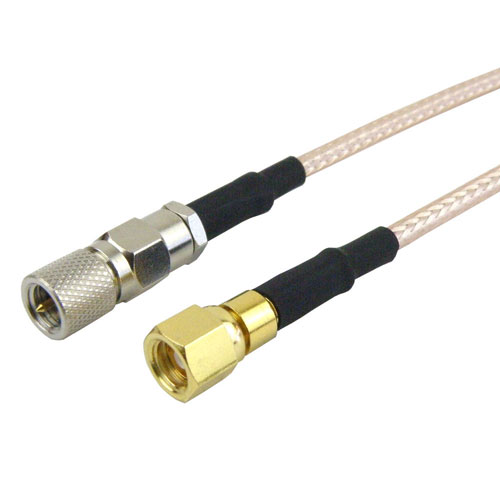 10 32 Male To SMC Plug Cable RG316 Coax In 60 Inch