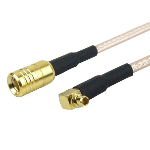 SMB Plug Male To RA MMCX Plug Male Cable RG316 Coax Up To 3 GHz In