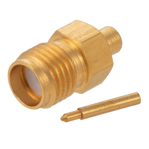 RP SMA Female Connector Solder Attachment For FM SR086ALTN FM SR086TBJ