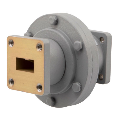 WR 62 Waveguide Rotary Joint At 1 KW Peak Power And 13 75 GHz To 14 5