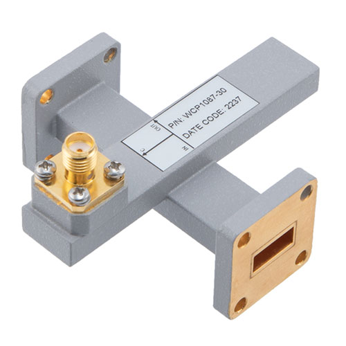 Db Wr Waveguide Crossguide Coupler With Ug Cover Flange And Sma