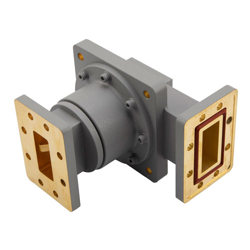 WR 137 Waveguide Rotary Joint At 10 KW Peak Power And 5 85 GHz To 6 72