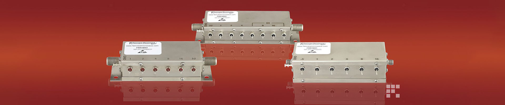 Relay Controlled Programmable Attenuators from Fairview Microwave