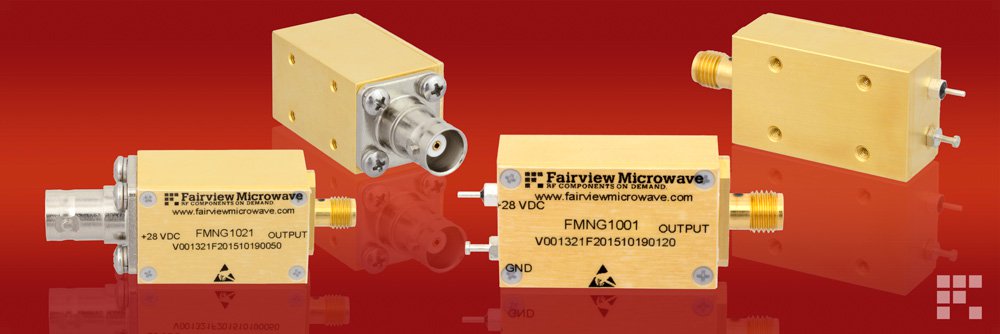 Image of Calibrated Noise Sources from Fairview Microwave Cover Broadband Frequencies from 10 KHz to 18 GHz