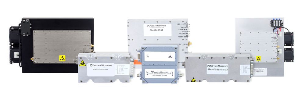 Image of Solid State GaN Power Amplifiers from Fairview Microwave