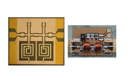 Figure 3 image of various topologies of a lumped element filter