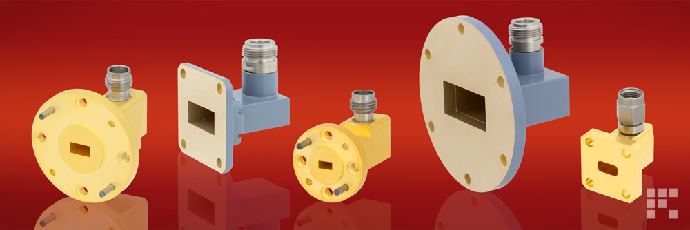 Image of Waveguide to Coax Adapters from Fairview Microwave