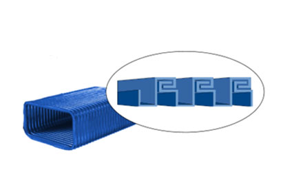 Figure 6 image of flexible waveguide construction