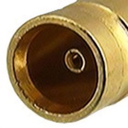 1.0/2.3 female (jack) connector (DIN)