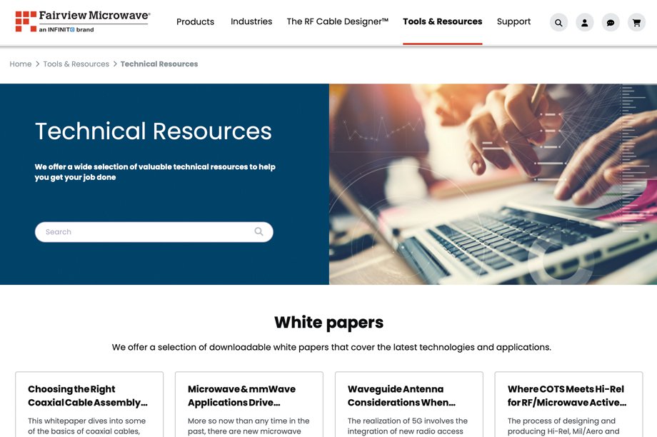 New Technical Resources