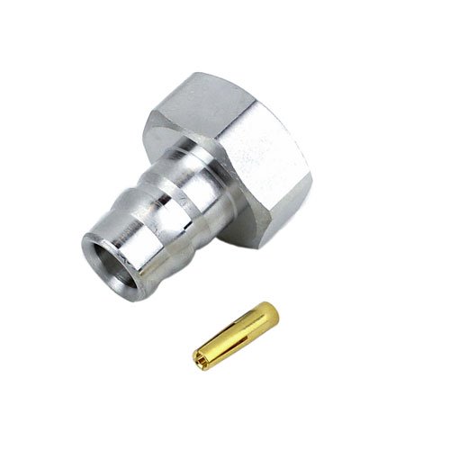 N Male (Plug) to QN Female (Jack) Adapter Fairview Microwave 33N-QN-U50-1-133NE