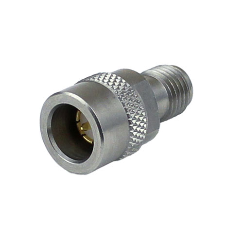 QD SMA Male (Plug) to SMA Female (Jack) Adapter, Stainless Steel Body, High Temp, 1.35 VSWR Fairview Microwave 33SMA-Q50-0-4