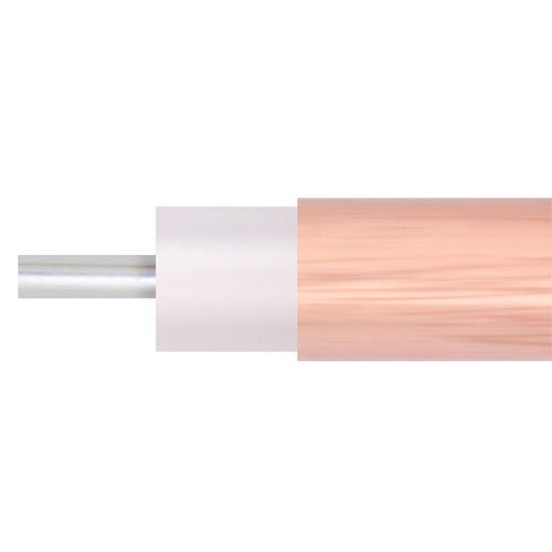 RG401 Type .250 Semi-Rigid Coax Cable with a Bare Copper Outer Conductor in Straight Sections Fairview Microwave FM-SR250CU-STR