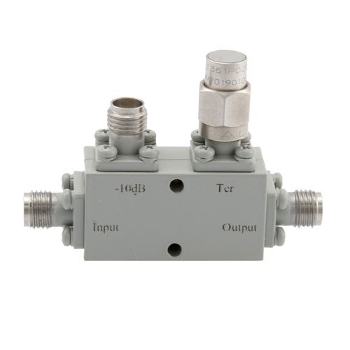 2.92mm Directional Coupler 10 dB 6 GHz to 40 GHz Rated to 30 Watts Fairview Microwave FM2CP1124-10