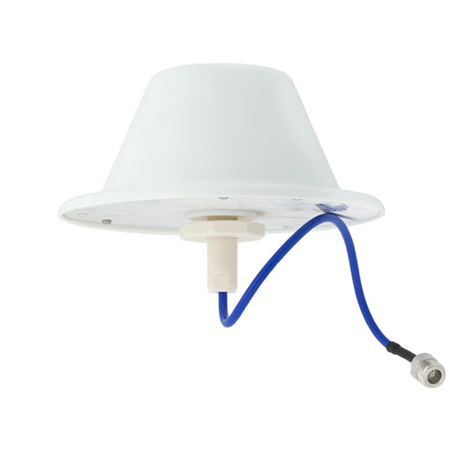 Dome Multi Band Antenna Operates From 698 MHz to 2.7 GHz With a Maximum 5 dBi Gain N Female Input Connector Fairview Microwave FM51158