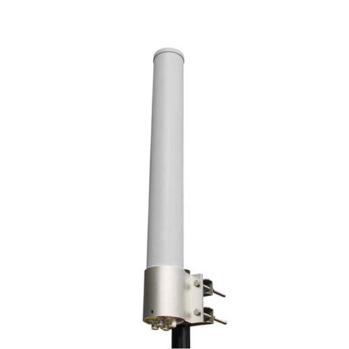 6-9 dBi Omni Antenna 2.4-2.5 GHz, 5.1-5.8 GHz, N Type Female PVC Radome, 1.6:1 Max VSWR, 4 Port Fairview Microwave FM51OM1007