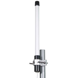 8 dBi Omni Antenna 2.4-2.5 GHz, SMA Plug Fiberglass Radome, 2:1 Max VSWR Fairview Microwave FM51OM1026