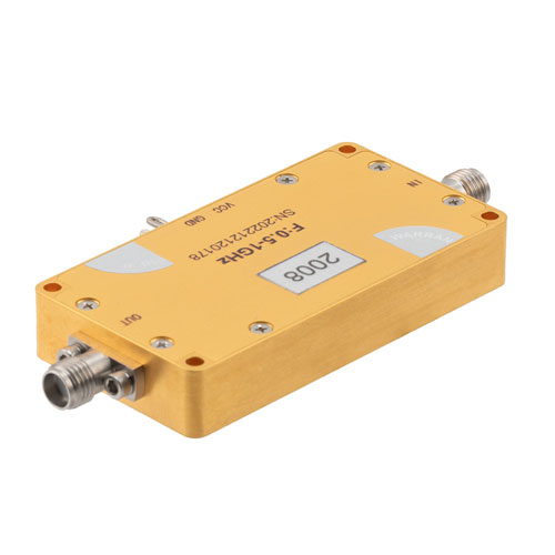 Analog Phase Shifter, 0.5 GHz to 1 GHz, 180 degree Phase Range, 0V to +15V Control Voltage, Max Pin +30 dBm, SMA Fairview Microwave FM82P2008