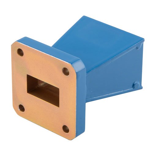 WR-75 Waveguide Standard Gain Horn Antenna With Flange, 10 dBi Gain and 10 GHz to 15 GHz Fairview Microwave FM9855B-10