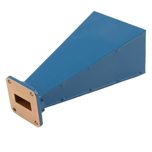 WR-90 Waveguide Standard Gain Horn Antenna With UG-135/U Flange, 15 dBi Gain and 8.2 GHz to 12.4 GHz Fairview Microwave FM9856B-15