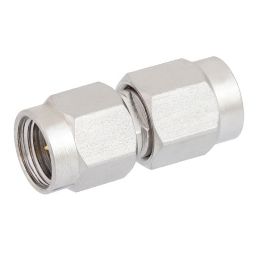 2.92mm Male (Plug) to 2.4mm Male (Plug) Adapter, Passivated Stainless Steel Body, 1.3 VSWR Fairview Microwave FMAD1029