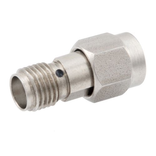 SMA Female (Jack) to 2.92mm Male (plug) Adapter, Passivated Stainless Steel Body, 1.35 VSWR Fairview Microwave FMAD1187