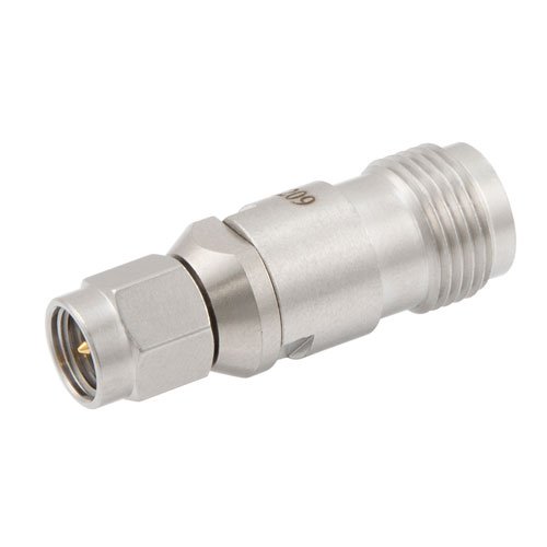 Precision SMA Male (plug) to TNC Female (Jack) Adapter, Passivated Stainless Steel Body, 1.2 VSWR Fairview Microwave FMAD1209