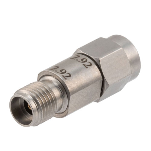 Engineering Grade 2.92mm Male (Plug) to 2.92mm Female (Jack) Adapter with Stainless Steel Body Fairview Microwave FMAD1609