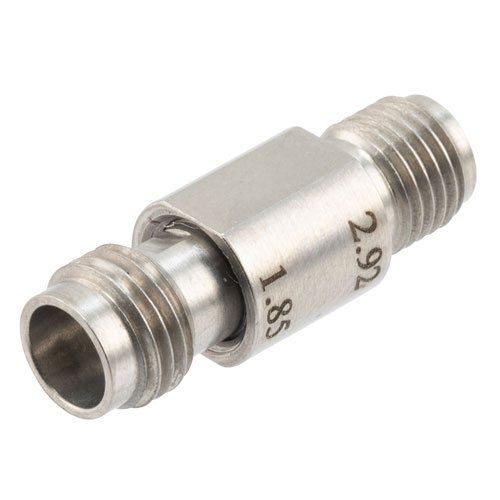 Engineering Grade 2.92mm Female (Jack) to 1.85mm Female (Jack) Adapter with Stainless Steel Body Fairview Microwave FMAD1621