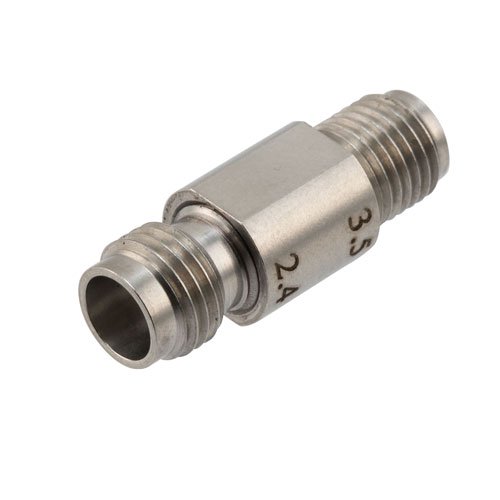 Engineering Grade 3.5mm Female (Jack) to 2.4mm Female (Jack) Adapter with Stainless Steel Body Fairview Microwave FMAD1633