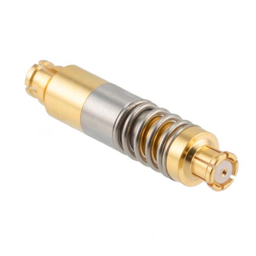 SMP Female (Jack) to SMP Female (Jack) Spring-loaded Adapter (Bullet), L=0.85 inch Fairview Microwave FMAD1741