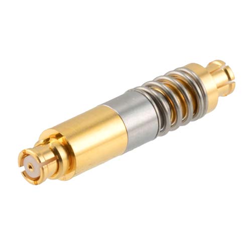 SMP Female (Jack) to SMP Female (Jack) Spring-loaded Adapter (Bullet), L=0.93 inch Fairview Microwave FMAD1742