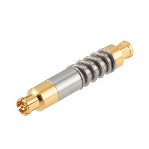 SMPM Female (Jack) to SMPM Female (Jack) Spring-loaded Adapter (Bullet), L=0.74 inch Fairview Microwave FMAD1745