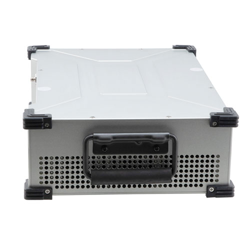 25W Psat, 44 dB Gain, 20 MHz to 550 MHz, AC Powered Broadband GaAs GaN High Power Amplifier with Heatsink, Bench-Top , 110/240VAC, SMA Fairview Microwave FMAMA5092