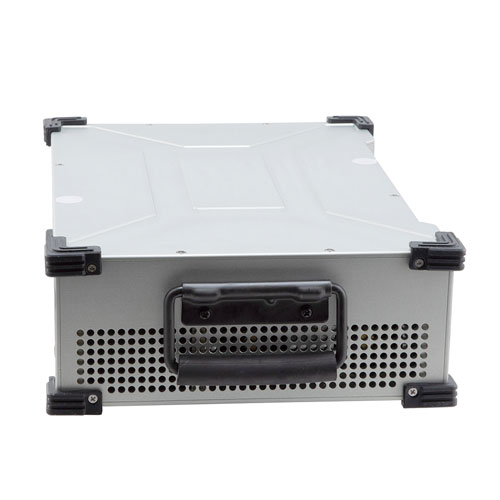 25W Psat, 44 dB Gain, 20 MHz to 550 MHz, AC Powered Broadband GaAs GaN High Power Amplifier with Heatsink, Bench-Top , 110/240VAC, SMA Fairview Microwave FMAMA5092