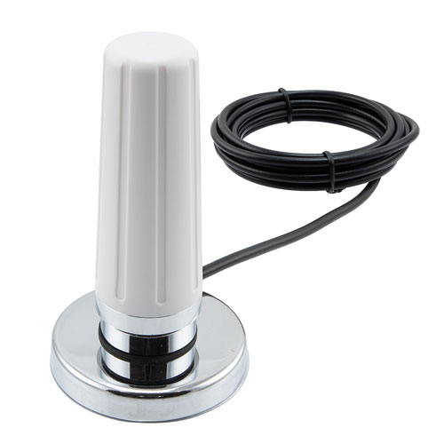 617-7125 MHz, 2-5 dBi Gain, Omni-directional Antenna with Magnetic NMO Mount, SMA-Male Connector Fairview Microwave FMANMOB1001-SM