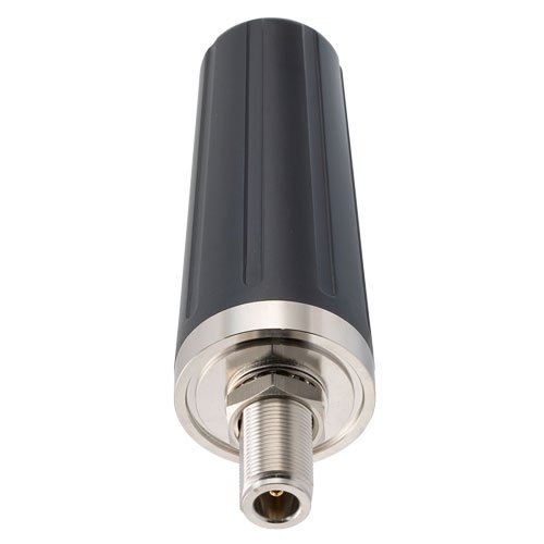 617 to 7125 MHz Wi-Fi 6E Omni Antenna, 3 dBi Gain, N Female Connector Black Fairview Microwave FMANOM1058