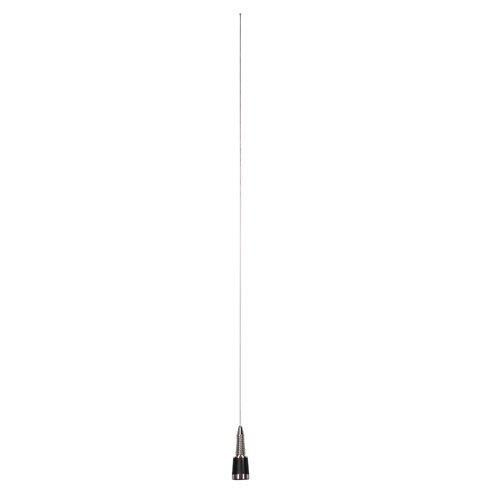 136 to 174 MHz Omni Antenna 5.5 dBi Gain, Spring NMO Connector, Stainless Steel Fairview Microwave FMANOM1086