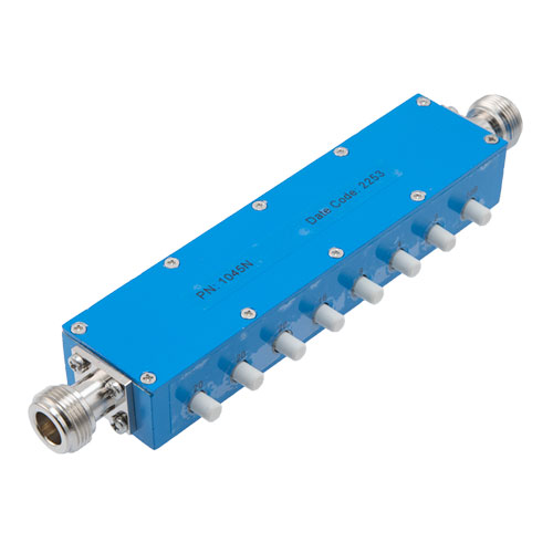 0 to 90 dB Step Attenuator 50 Ohm N Female To 50 Ohm N Female With 1 dB Step Rated To 5 Watts Up To 4 GHz in a Push Button design Fairview Microwave FMAT1045N