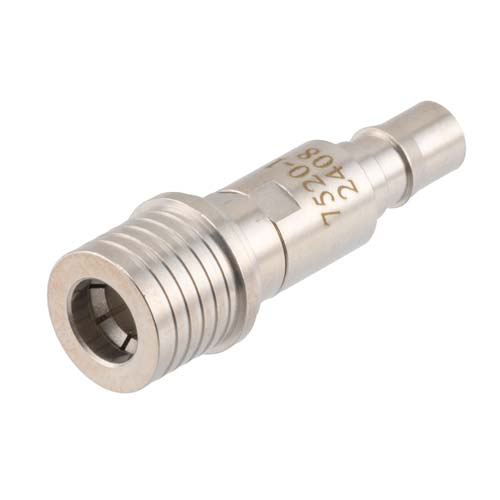 1 dB Fixed Attenuator QMA Male (Plug) to QMA Female (Jack) Up to 6 GHz Rated to 2 Watts, Brass Tri-Metal Body, 1.3:1 VSWR Fairview Microwave FMAT7520-1