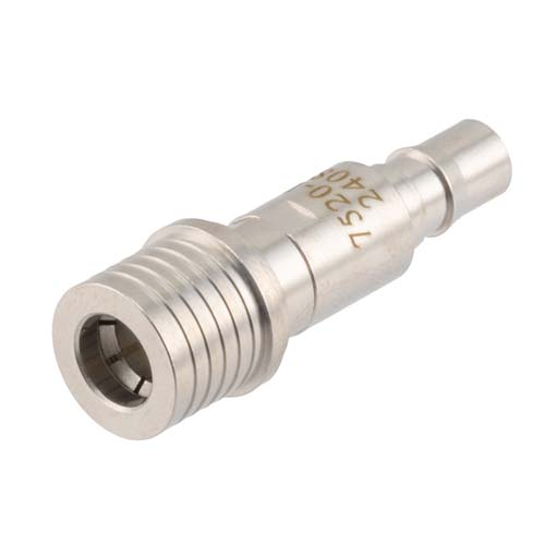 15 dB Fixed Attenuator QMA Male (Plug) to QMA Female (Jack) Up to 6 GHz Rated to 2 Watts, Brass Tri-Metal Body, 1.3:1 VSWR Fairview Microwave FMAT7520-15